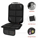 Car Seat Protector for Child Car Seat Durable 600D Fabric Waterproof Car Seat Cover with Thick Pad Non-Slip Backing (No Imprints) (1 pc -Black)-6