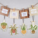 8 Pack Car Hanging Plants Air Freshener for Women Long Lasting Funny Plant Car Mirror Accessories Little Scented Hanging Air Fresheners-7