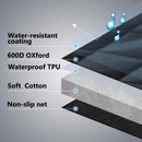 Dog Seat Cover for Back Seat, 100% Waterproof Dog Car Seat Covers with Mesh Window, Scratch Prevent Antinslip Dog Car Hammock, Car Seat Covers for Dogs, Dog Backseat Cover,Standard-4