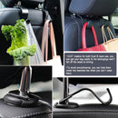 Car Seat Headrest Hook 4 Pack Hanger Storage Organizer Universal for Handbag Purse Coat fit Universal Vehicle Car Black S Type-4