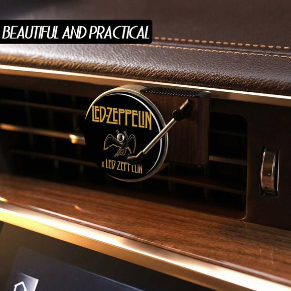 12PCS Customizable Car Air Freshener Vent Clip Pop Singer Album Cover Record Player Shape Music Lover Gifts. (Fashion)