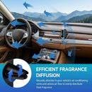 Car Air Freshener Air Freshener Diffuser Three Adjustable Modes Aromatherapy Machine Rechargeable (Black)-3