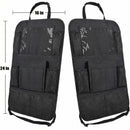 Car Backseat Organizer with 10 Table Holder 9 Storage Pockets Seat Back Protectors Kick Mats for Kids Toddlers Travel Accessories 2 Pack-6
