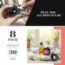 Car Air Freshener Vent Clips 8PK 6 Peach 2 New Car Scent Fresheners for Men Women Up to 240 Days Long Lasting Air Freshener Odor Eliminator-5