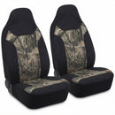 High Back Camo Seat Covers Airbag Compatible Large Size to Fit Truck Seats - Made with Cotton & Suede Fabric - Official Licensed Product-1