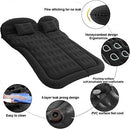 SUV Air Mattress Camping Bed Cushion Pillow Inflatable Thickened Car Air Bed Mattress with Electric Air Pump Portable Sleeping Pad for Travel Camping Upgraded Version Black-3