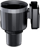 Expandable Car Cup Holder NEW 3-in-1 with Phone Holder and Card Slot Adjustable Cup Holder for Car Cup Holder Expander Suitable for bottles ranging from 10 oz to 38 oz Large Cup Holder Adapter for Car-1