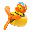 Pilot Yellow Duck Car Air Fresheners - Rotating Propeller Cartoon Automotive Diffuser with Creative Car Perfume Decoration-1