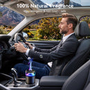2025 Upgraded Smart Car Air Freshener Diffuser New Car Smell Air Freshener Long Lasting Auto On/Off Adjustable Modes Car Scent with 8 Ambient Lights Car Diffusers for Essential Oil(Grapefruit)-3