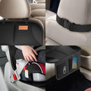 Car Seat Protector, 2Pack Seat Protector Protect Child Seats with Thickest Padding and Non-Slip Backing Mesh Pockets for Baby and Pet, Sedan SUV Truck (Black)-5