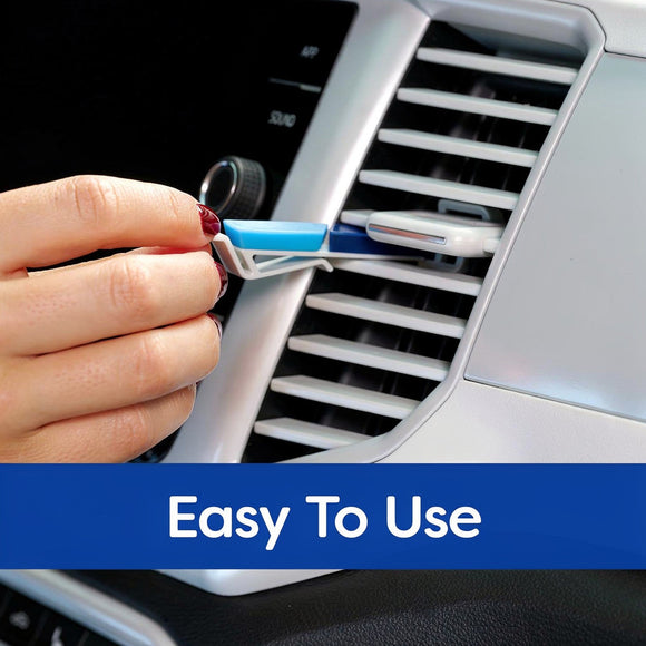 Air Freshener Vent Sticks New Car / Cool Breeze Scent 6 Pack