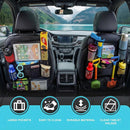 Car Organizer Back Seat with 9 Storage Pockets & 10 Tablet Holder 1Pack Seat Back Cover for Kids Toddlers Kick Mats Protector Keep Cars Vehicles Organized & Tidy Travel Accessories-5