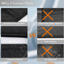 Car Seat Protector Auto Car Seat Protectors Baby Carseat Waterproof Durable 600D Fabric for Child Baby Car Seat Mat Vehicle Pet Cover 2 Storage Pockets (1 Pack)-5