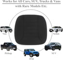 Car Seat Cushion with 1.2inch Comfort Memory Foam, Seat Cushion for Car and Office Chair (Black)-5