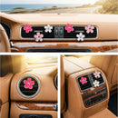 Pink Car Accessories for Women Teen Girls 6PCS Cute Auto Scent Air Fresheners Vent Clips Girly Daisy Flower Decorations Interior Aesthetic Things Cars Perfume Decor Stuff Christmas Gifts for Her Mom-3
