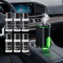 Smart Car Air Freshener Diffuser Auto On/Off Aromatherapy Diffuser with 3 Scent Modes USB Rechargeable Vent Clip 6 Essential Oil Refills Included Long-Lasting Fragrance Car Decor & Gift-1