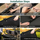 Universal Golf Cart Rear Seat Cover Dress UP Older Golf Cart Durable Breathable Material Fit Like a Glove for Yamaha EZGO and Club Car Easy to Install-8