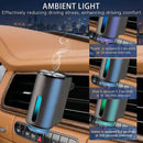 FeatWell Car Aromatherapy/Fragrance car Air fresheners/Humidifier Essential Oil Diffuser for Vehicle (Grey)-3