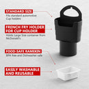 French Fry Holder and Sauce Holder Set, White Elephant Gift Idea for Adults-5