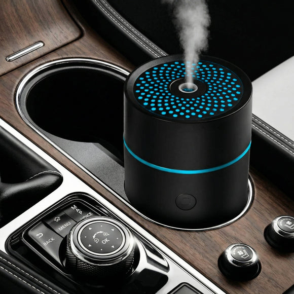 Car Fragrance diffusers Air fresheners USB-Powered Mini Ultrasonic Mist Humidifier Oil Diffuser for Vehicle