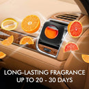 Car Air Fresheners 6 Pack Citrus Car Fresheners Vent Clips Long Lasting Air Freshener Car Refresher for Men Women-5