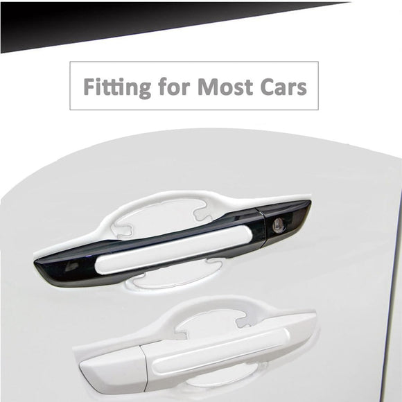 14 PCS Car Door Handle Scratch Protector Universal Waterproof Anti-Scratches Car Door Cup Protector Transparent 14