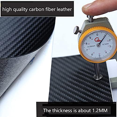 4Pcs Car Door Sill Protector Reflective 4D Carbon Fiber Sticker