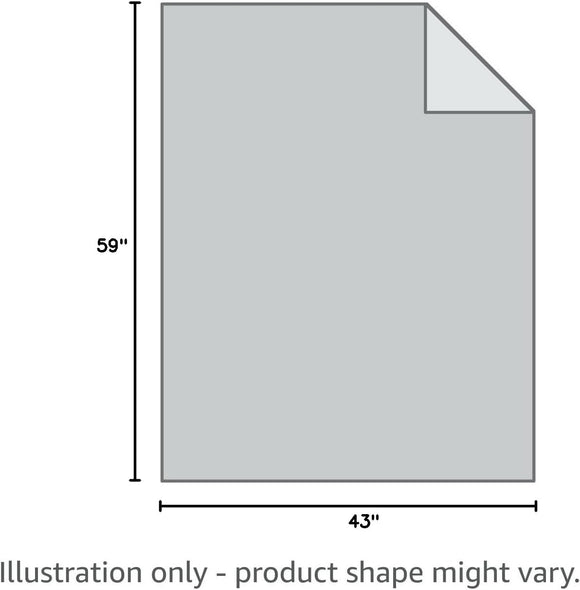 Heated Car Blanket 12-Volt Electric Blanket for Car Truck SUV RV Portable Heated Throw for Camping Navy 59 x 43