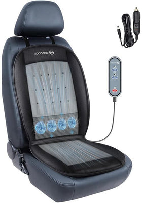 Cooling Car Seat Cover Front Seat 12V Ventilated Comfortable Cooling Car Seat Cushion 3D Stereoscopic Breathable Seat Cooling Pad Cooling Seat for Car SUV Truck Universal Fit