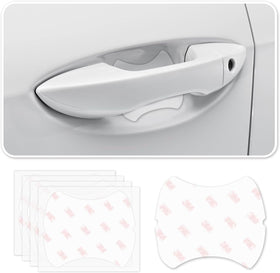 4Pcs Car Door Handle Protector Waterproof Anti-Scratch Stickers Covers Transparent Universal Car Door Handle Protector Accessories