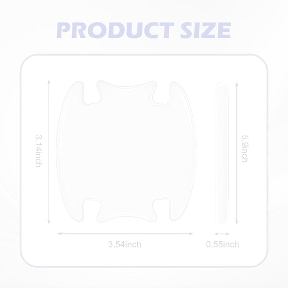 8PCS Car Door Handle Protector Transparent Bumper Trim Guard Sticker Waterproof Anti-Scratch Door Handle and Rear View Mirror Protection Film Universal for Most Car