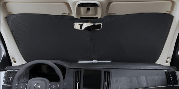 AutoTech Park Foldable Sunshade Compatible with 2024-2025 Acura ZDX, UV Reflective and Easy Storage, Custom-fit Car Windshield  Sun Shade