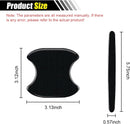 8PCS Car Door Handle Cup Scratch Protector Reflective Sticker - Anti-Scratch Car Door Handle Paint Cover Protective Film Traceless Stickers - Non-Marking Auto Doors Handles Bowl Sticker-6