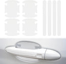 8Pcs Waterproof Car Door Handle and Rear View Mirror Scratch Protector Sticker Transparency Anti-Scratches Cup Protector-1