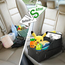 Car Seat Organizer- Backseat Car Organizer with 11 Storages Compartments and 2 Cup Holders, Organizers and Storage, Front Seat for Travel Kids,Black-5