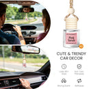 Hanging Car Air Freshener Long Lasting Essential Oil Diffuser Non-Toxic Pink Sands Scent Cute Car Fresheners for Women 2 Pack Made in USA-6
