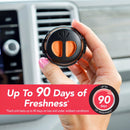 Mini Diffuser Car Air Fresheners Hawaiian Sunrise Scent 2 Pack-7