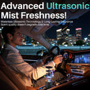 Smart Car Air Freshener Diffuser Car Diffuser Air Fresheners Long Lasting with 100ml Capacity Essential Oil Last 6 Months RGB Music Syncing Light Auto On/Off 5 Adjustable Car freshener Cologne-8