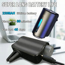 Smart Car Air Freshener Car Air Freshener Diffuser Rechargeable Car Aroma Diffuser 3 Levels of Adjustable Intelligent Car Diffuser Mens Fragrance with 3 Bottles of Cologne-4