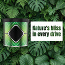 Involve Car Air Freshener Pack of 3 - Black ice Ocean & Flora - Strong Fiber Air Freshener | Car Perfume | Long Lasting Fresheners - (35g x 3)-2