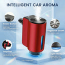 Car Air Freshener Diffuser Smart Car Aroma Diffuser Air Freshener Spray Automatic with 10PCS Cologne Aromatherapy Oil (red)-4