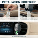 Smart Car Air Freshener Diffuser - Rechargeable Car Diffuser with 3 Modes Ultrasonic Aroma Diffuser with 4 Essential Oils Long-Lasting Freshener for Women and Men-4