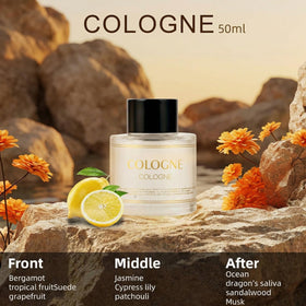 Smart Car Air Freshener Diffuser with Starry Sky Projection and 50ml Perfume 3 Mode Adjustable Rechargeable Car Aroma Diffuser Auto On/Off Intelligent Cologne - 0