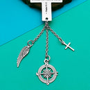 Bible Verse Hanging Ornaments Car Pendant for Home Vehicle Religious Faith Gifts for Women Men Gifts for Christian Scripture Thanksgiving Christmas Birthday Easter Prayer Gift Rearview Mirror Pendant-6