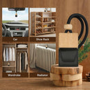 Car Air Freshener Hanging 3 Pack Wood Car Freshener - Sandalwood & Teakwood & Cologne Scents Car Fresheners Long Lasting Up to 60 Days Car Air Freshener Men 0.27 FL OZ/8ML-6