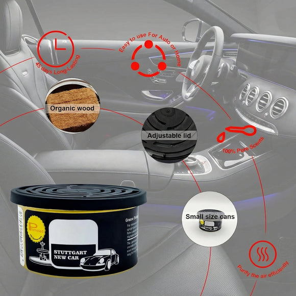 Ikeda Scents Car Air Freshener: Auto Deodorizer | Long-Lasting Smoke Smell Remover| 12 Different of Scents | Car Scent For Home | 1.5oz |12 pack