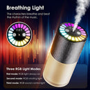 Car Air Freshener Car Fresheners Long Lasting Auto On/Off 3 Adjustable Modes for Custom Scent Intensity 150mL Large Capacity Diffuser with RGB Music Syncing Light (Cologne)-4