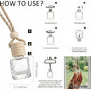 Car Air Freshener Hanging 2 Pack - Hotel Collection Diffuser Oil Inspired by Cabane & Rltz. CarIton Hotel - NO.1012 Fragrance Oil Car Fresheners for Women Made in USA (081)-6