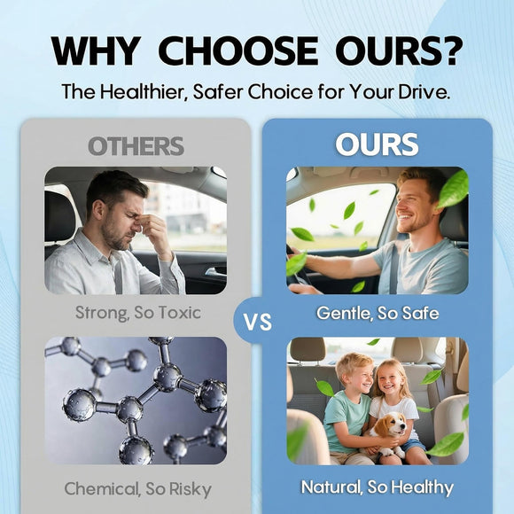 Veloz Hanging Car Air Freshener-Vanilla Cream Scent Long Lasting Essential Oil Car Diffuser without Methyl Carbitol&Hexylene Glycol
