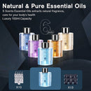 Smart Car Air Freshener Diffuser Car Diffuser Air Fresheners Long Lasting with 100ml Capacity Essential Oil Last 6 Months RGB Music Syncing Light Auto On/Off 5 Adjustable Car freshener Ocean-4